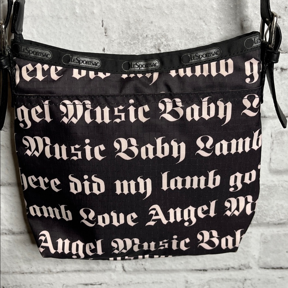 L.A.M.B. Gwen Stefani Script Crossbody Bag - Picture 6 of 11